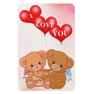 Ik hou van je magneet