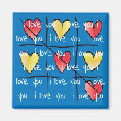 Ik hou van je magneet (Voorkant)