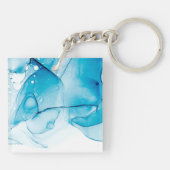 Ik hou van je mam gepersonaliseerd Afbeelding en n Sleutelhanger (Achterkant)