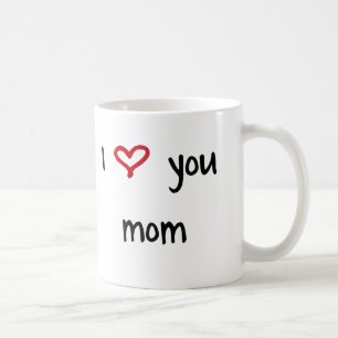 Ik hou van je, mam koffiemok