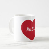 Ik hou van je, mam koffiemok (Voorkant links)