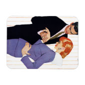 Ik hou van je, mama Girl Magneet (Horizontaal)