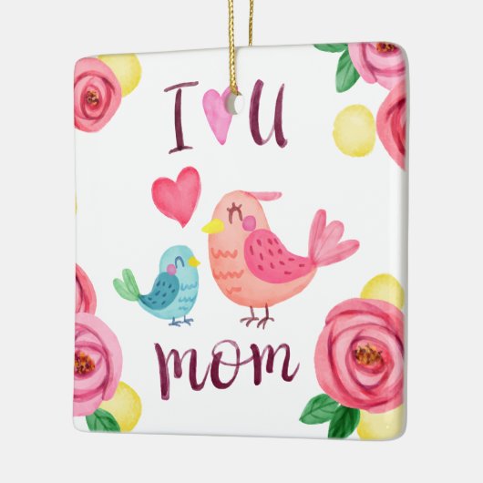 Ik hou van je mama Moederdag | ORNAMENT (Links)