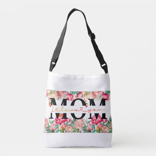 "Ik hou van je mama" Moederdag Tas (Achterkant)