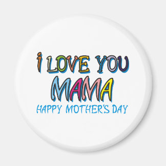 Ik hou van je Mama Shirten Magneet