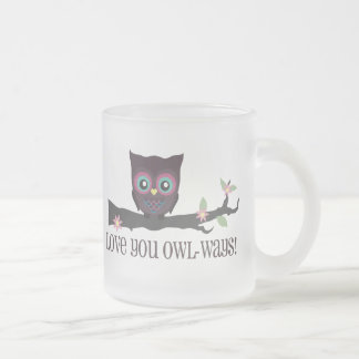 Ik hou van je. matglas koffiemok