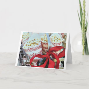 IK HOU VAN JE ** MEER DAN POPCORN ** VERJAARDAG KAART