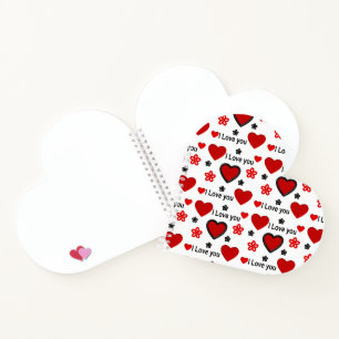 Ik hou van je...meer dan wat dan ook . notitieboek