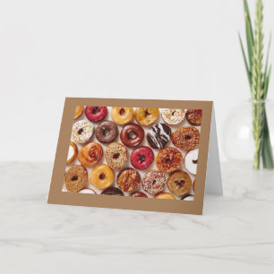 IK hou van je **MEER DONUTS** GROTE DAG Kaart
