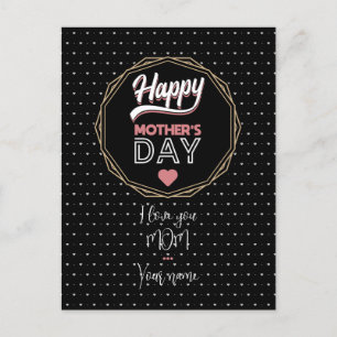 Ik hou van je moeder briefkaart