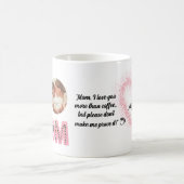 Ik hou van je moeder Fotobericht Moederdag Gift Koffiemok (Center)