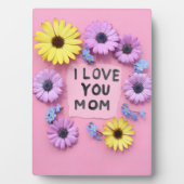 Ik hou van je moeder fotoplaat (voorkant)