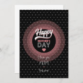 Ik hou van je moeder kaart (Voorkant / Achterkant)