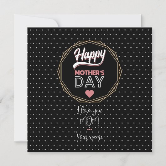 Ik hou van je moeder kaart (Voorkant)