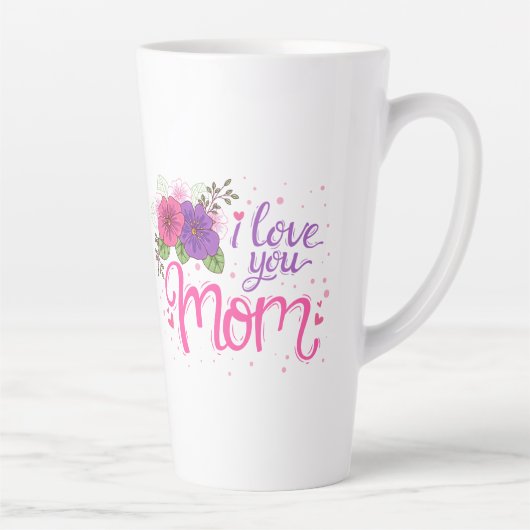 Ik hou van je moeder | MOEDERDAG Latte Mok (Rechts)