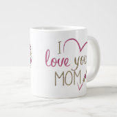 Ik hou van je moeder mok (Voorkant rechts)