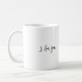 Ik hou van je Mok Dk Br Bun Bride Dk Curls Bm (Links)