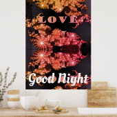 Ik hou van je mooie dromen poster (Keuken)