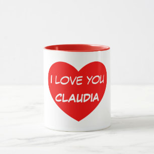 Ik hou van je Naam Two-tone Mok