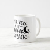 Ik hou van je naar de maan en achter de mok (Voorkant rechts)