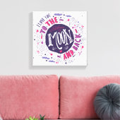 Ik hou van je naar de maan en terug 4 canvas afdruk (Insitu (Woonkamer))