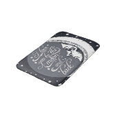 Ik hou van je naar de maan en terug badmat (Gekanteld)