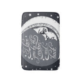 Ik hou van je naar de maan en terug badmat (Voorkant Verticaal)