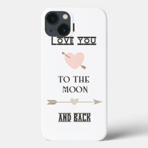 Ik hou van je naar de maan en terug iPhone 13 hoesje