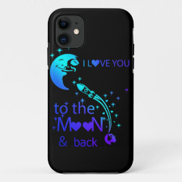 Ik hou van je naar de maan en terug iPhone 11 hoesje