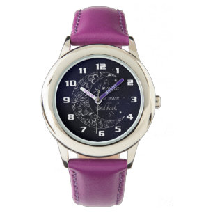 Ik hou van je naar de maan en terug horloge