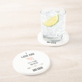 Ik hou van je naar de maan en terug zandsteen onderzetter (Zijkant)