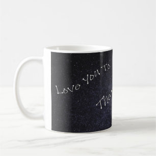 Ik hou van je naar de Moon Coffee Mok