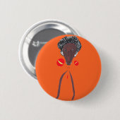 Ik hou van je Nakupenda Swahili Ronde Button 5,7 Cm (Voorkant /achterkant)