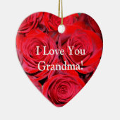 Ik hou van je oma keramisch ornament (Rechts)