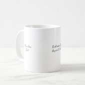 Ik hou van je oma latte cup koffiemok (Voorkant links)