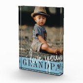 Ik hou van je opa aangepaste foto (Rechts)