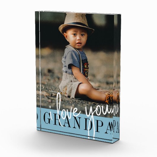 Ik hou van je opa aangepaste foto (Rechts)