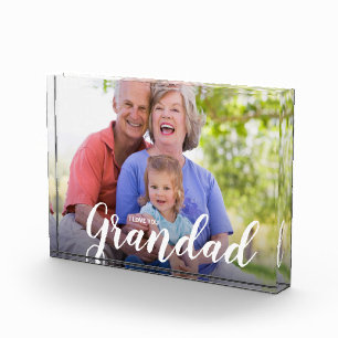 Ik hou van je opa Custom Photo Fotoblokken