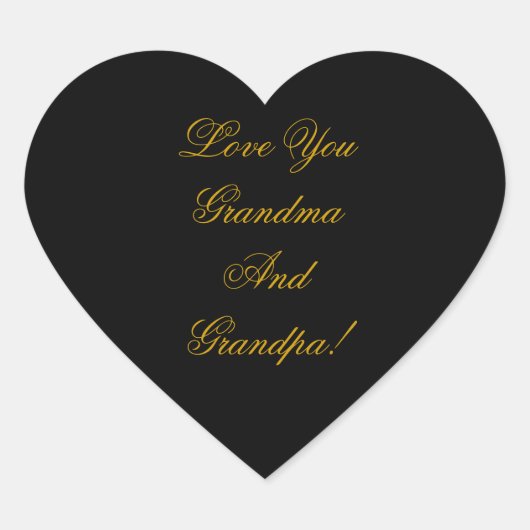 IK HOU VAN JE, OPA. HART STICKER (Voorkant)