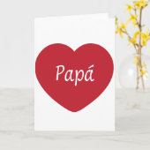 Ik hou van je, pap kaart (Gele Bloem)