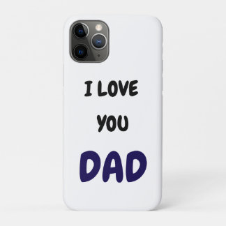 Ik hou van je papa Elegant en modern iPhone 11 Pro Hoesje