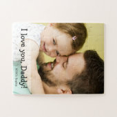 Ik hou van je papa!  foto legpuzzel (Horizontaal)