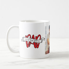 Ik hou van je papa foto vaders dag koffie Mok