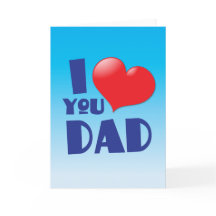 Ik hou van je, papa! met hart en ziel