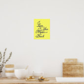 Ik hou van je... poster (Keuken)