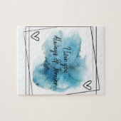 Ik hou van je puzzel legpuzzel (Horizontaal)