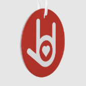 Ik hou van je, Red Ornament (voorkant)