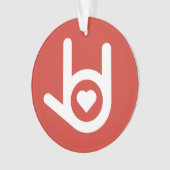 Ik hou van je, Red Ornament (voorkant)