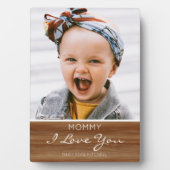 Ik hou van je roestrijke foto fotoplaat (voorkant)