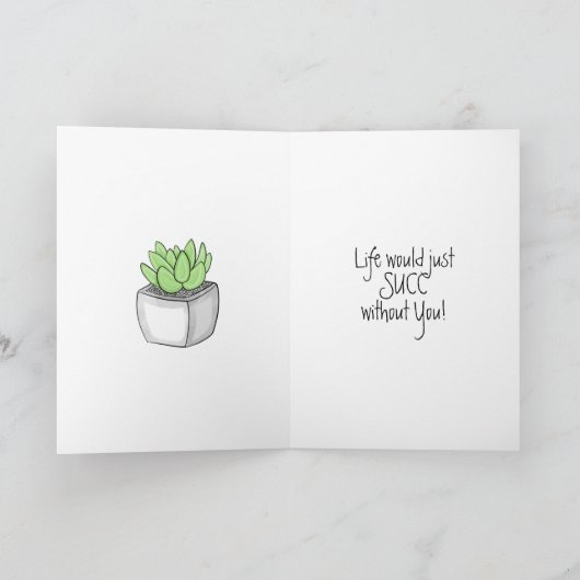 Ik hou van je | Romantic en Funny Kaart (Binnen)